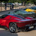 Zona de Ferrari Daytona SP3 de la Ferrari Cavalcade 2025 en Sevilla