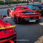 Ferrari SF90 XX en la Ferrari Cavalcade 2025 en Sevilla