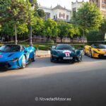 Zona de Ferrari Daytona SP3 de la Ferrari Cavalcade 2025 en Sevilla