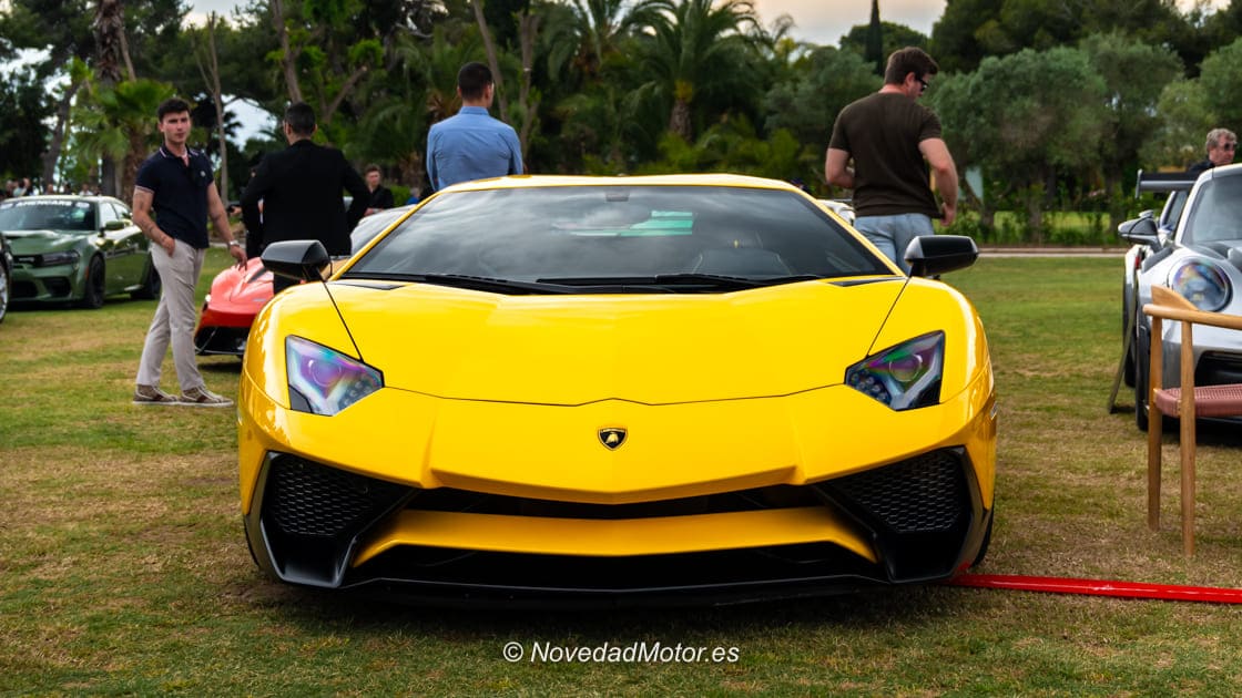 Lamborghini Aventador SV en Autobello Alicante celebrado en el Club de Golf el Plantío