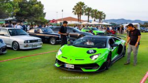 Lamborghini Aventador SVJ en el desfile de Autobello Barcelona 2025