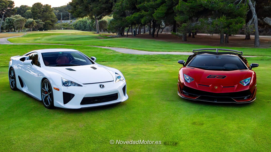 Lexus LFA y Lamborghini Aventador SVJ de Edgar en Autobello Barcelona 2025