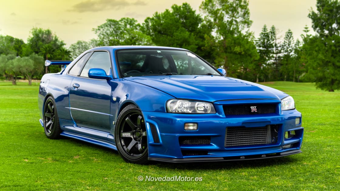 Nissan GTR R34 en Autobello Alicante celebrado en el Club de Golf el Plantío