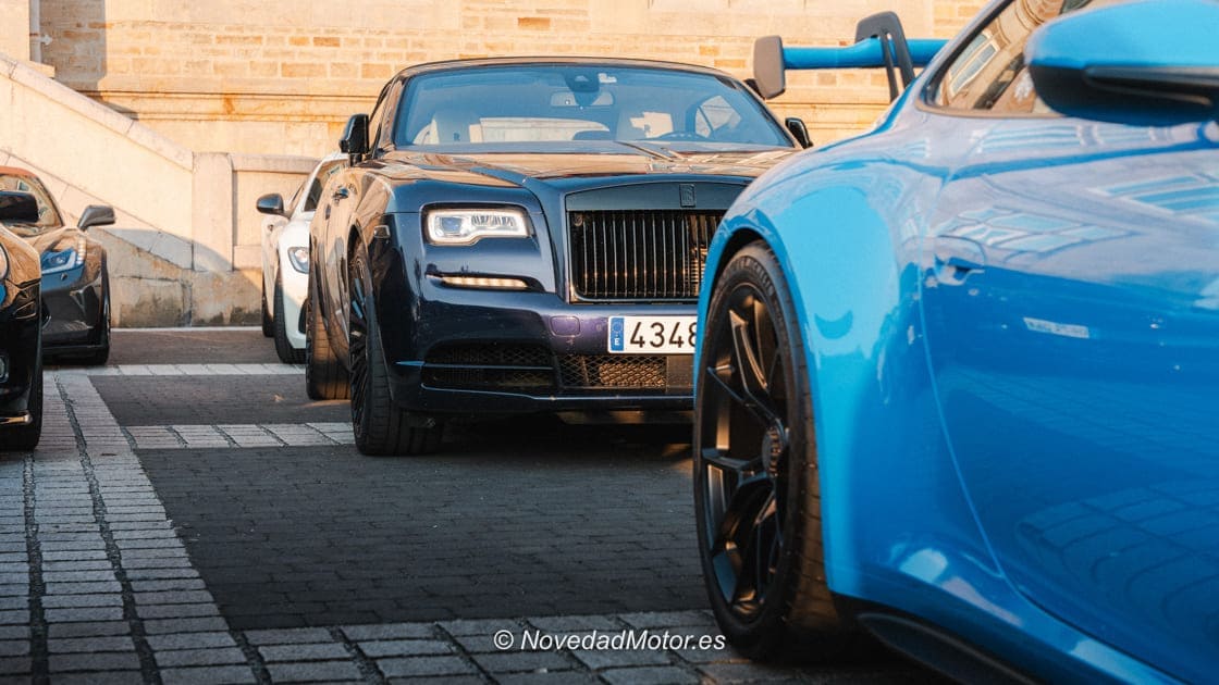 Rolls Royce Wraith en la exposición del Palacio de la Magdalena