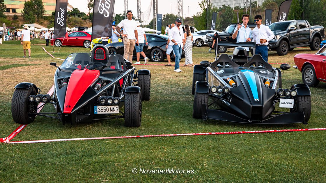 Dos Ariel Atom en Autobello Madrid 2025 celebrado en Golf Park Madrid