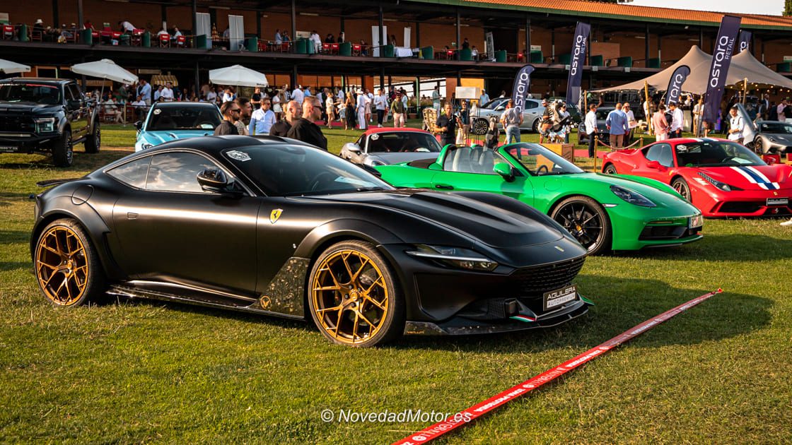 Ferrari Roma VXX Venum en Autobello Madrid 2025 celebrado en Golf Park Madrid