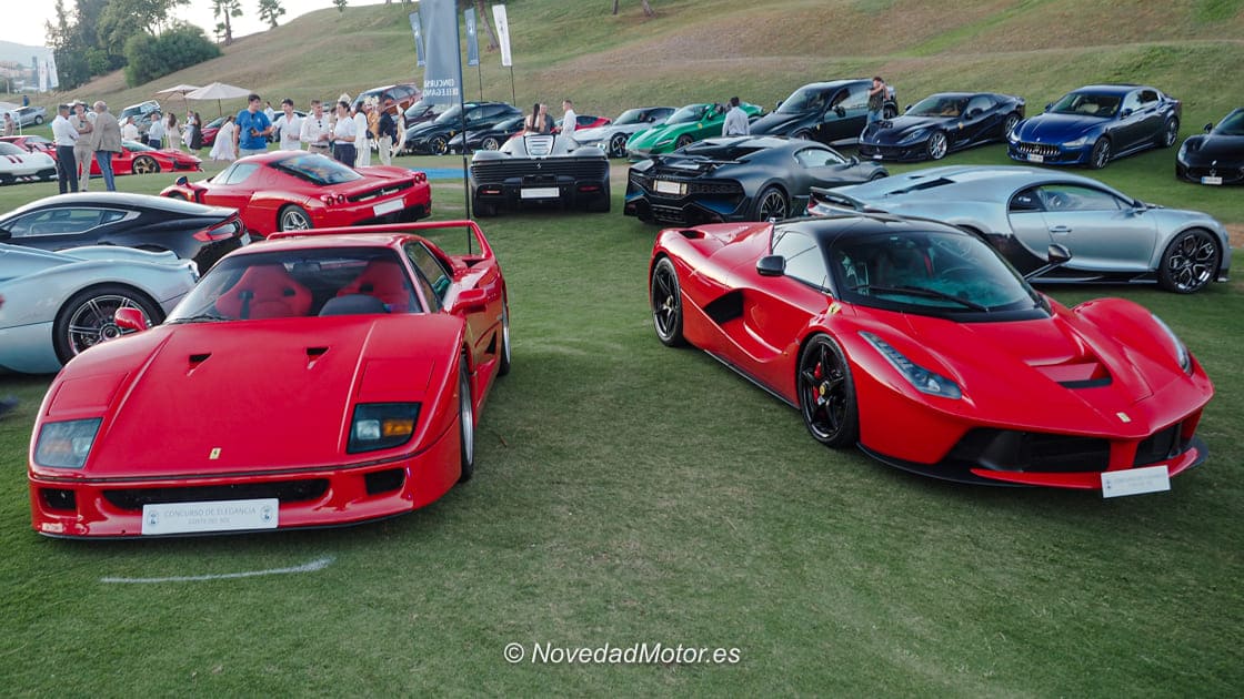 Ferrari F40 y LaFerrari en el Concurso de Elegancia Costa del Sol 2025 en Magna Golf Marbella Ferrari F40 y LaFerrari en el Concurso de Elegancia Costa del Sol 2025 en Magna Golf Marbella