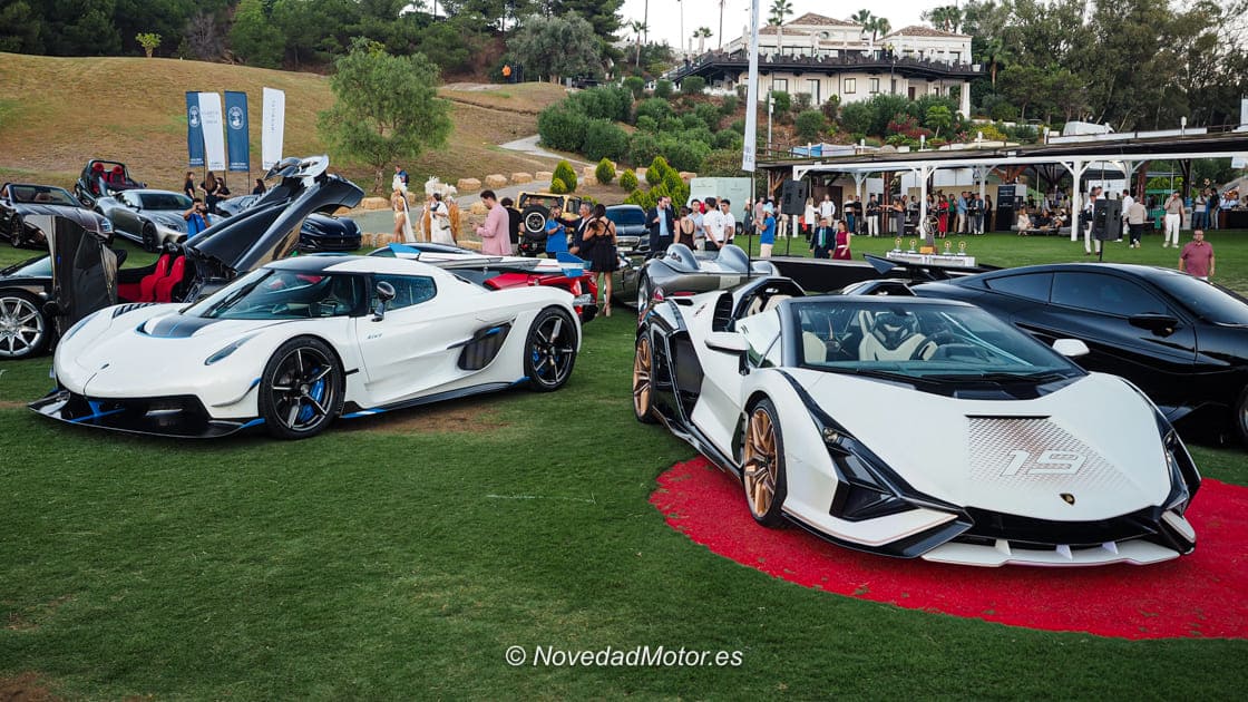 Lamborghini Sian y Koenigsegg Jesko en el Concurso de Elegancia Costa del Sol 2025 en Magna Golf Marbella Lamborghini Sian y Koenigsegg Jesko en el Concurso de Elegancia Costa del Sol 2025 en Magna Golf Marbella