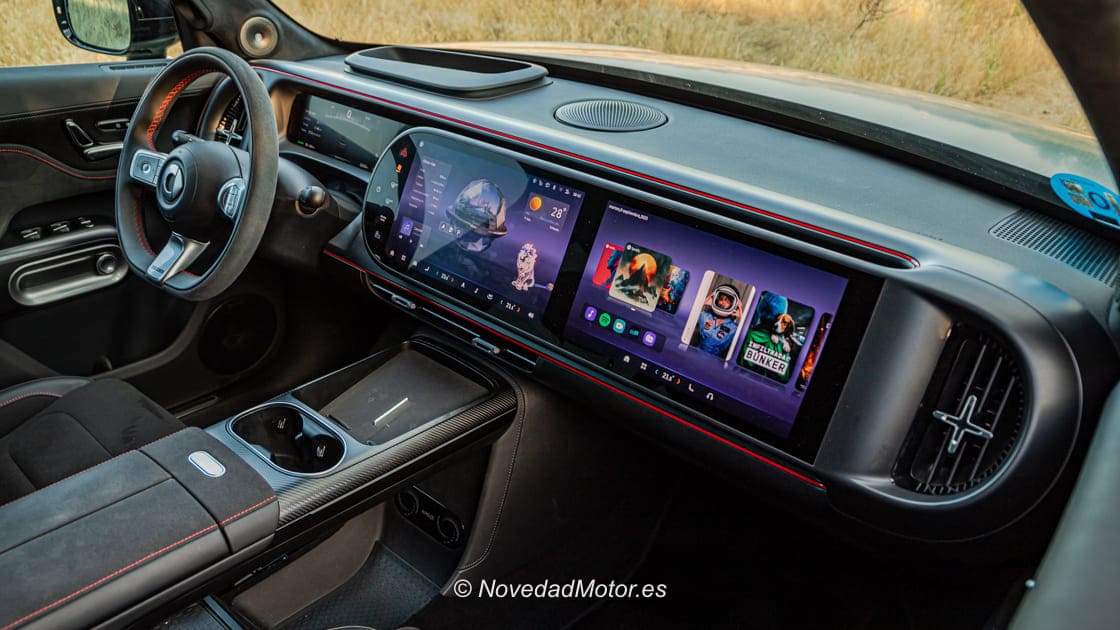 Interior del Smart #5 Brabus