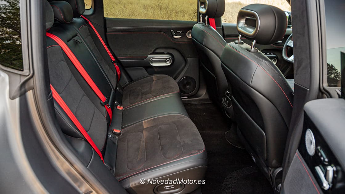 Plazas traseras del Smart #5 Brabus