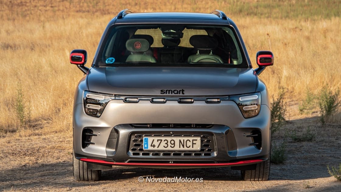 Frontal del Smart #5 Brabus