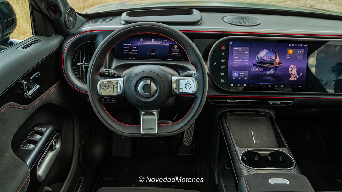 Puesto de conducción del Smart #5 Brabus