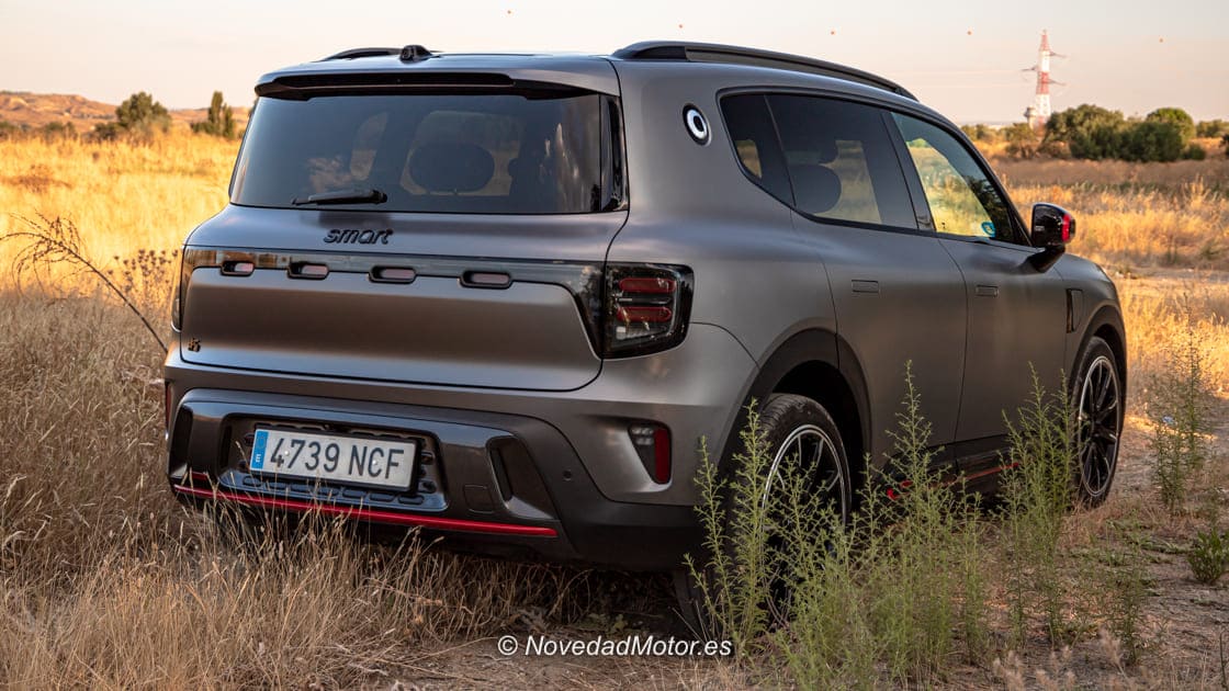 Trasera del Smart #5 Brabus