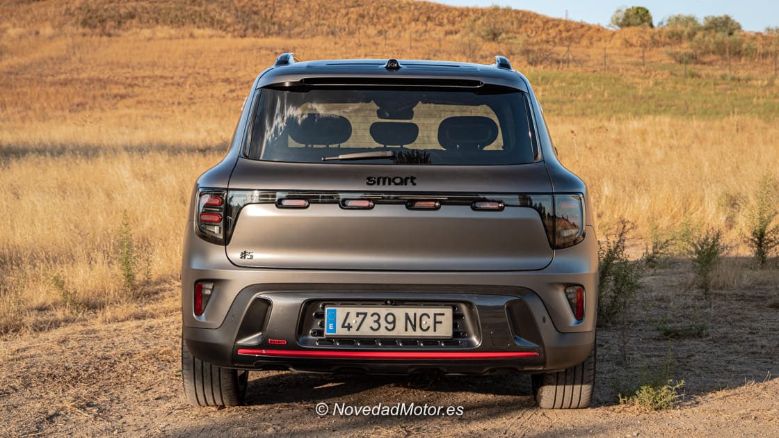 Trasera del Smart #5 Brabus