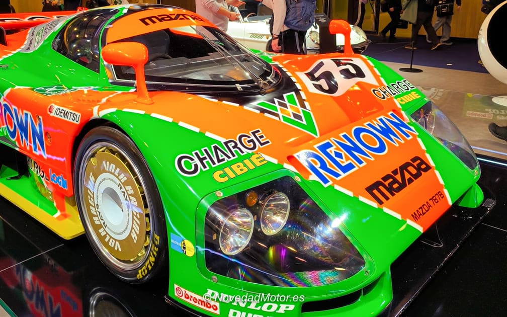 Mazda 787B en Retromobile París 2026 Mazda 787B en Retromobile París 2026