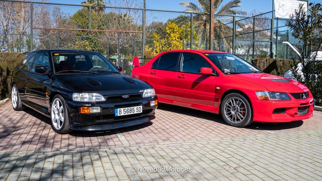 Mitsubishi Lancer EVO y Ford Escort RS Cosworth