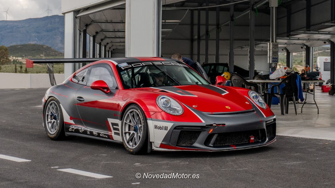 Porsche GT3 CUP en el Trackday Almería de Paddock GT Club