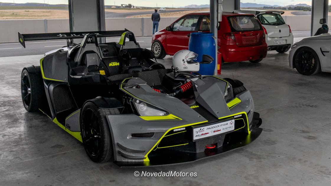 KTM X-Bow en el Trackday Almería en el Circuito de Tabernas