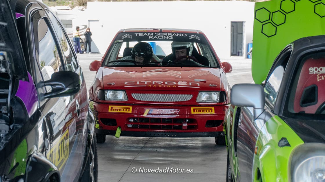 Citroen Saxo en el Trackday en el Circuito de Tabernas