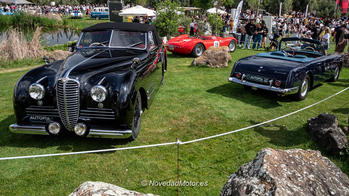 Clásicos de colección expuestos en Autopía Madrid 2026 en el Bosque del Santander
