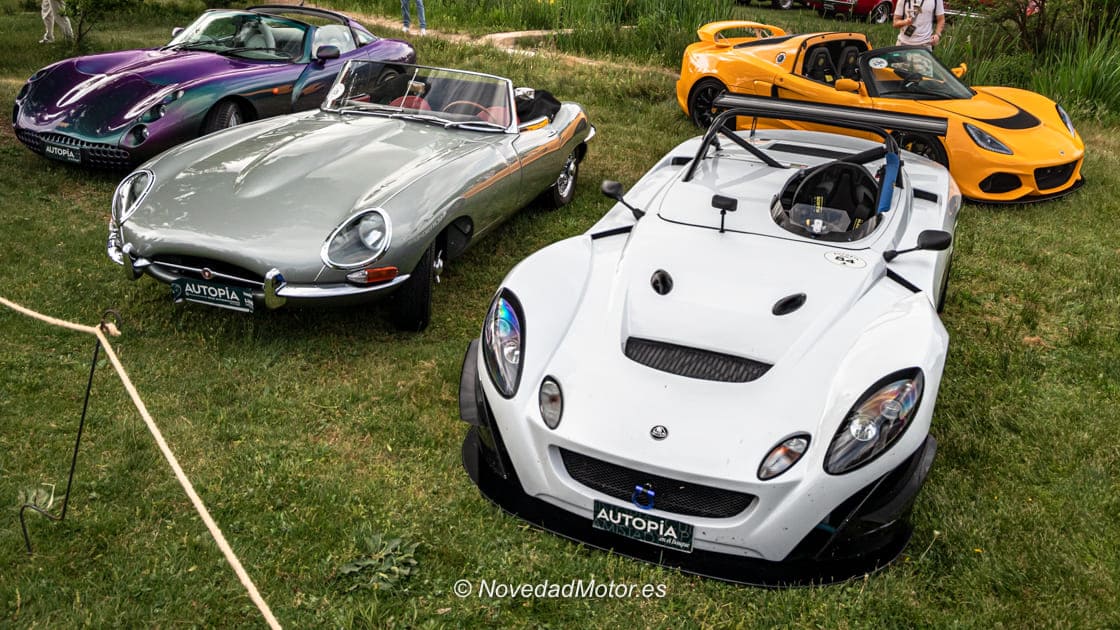 TVR Tuscan, Jaguar e-type, Lotus 2-eleven y Lotus Exige 390 Final Edition expuestos en Autopía Madrid 2026