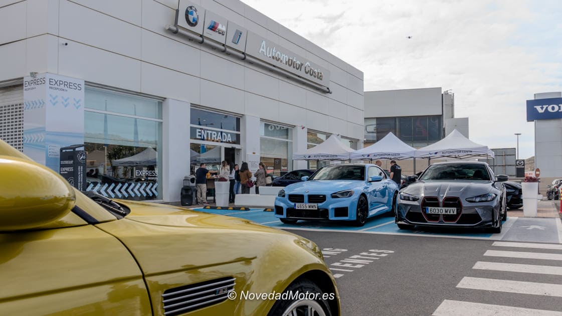 Salida de la ruta BMW M en Almería desde el concesionario BMW de Huércal con varios modelos M. Salida de la ruta BMW M en Almería desde el concesionario BMW de Huércal con varios modelos M.