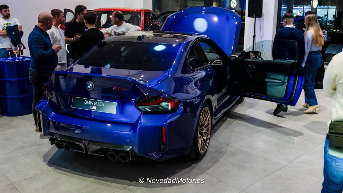 BMW M2 CS expuesto en la presentación de BMW Automotor Costa El Ejido (Almería). BMW M2 CS expuesto en la presentación de BMW Automotor Costa El Ejido (Almería).