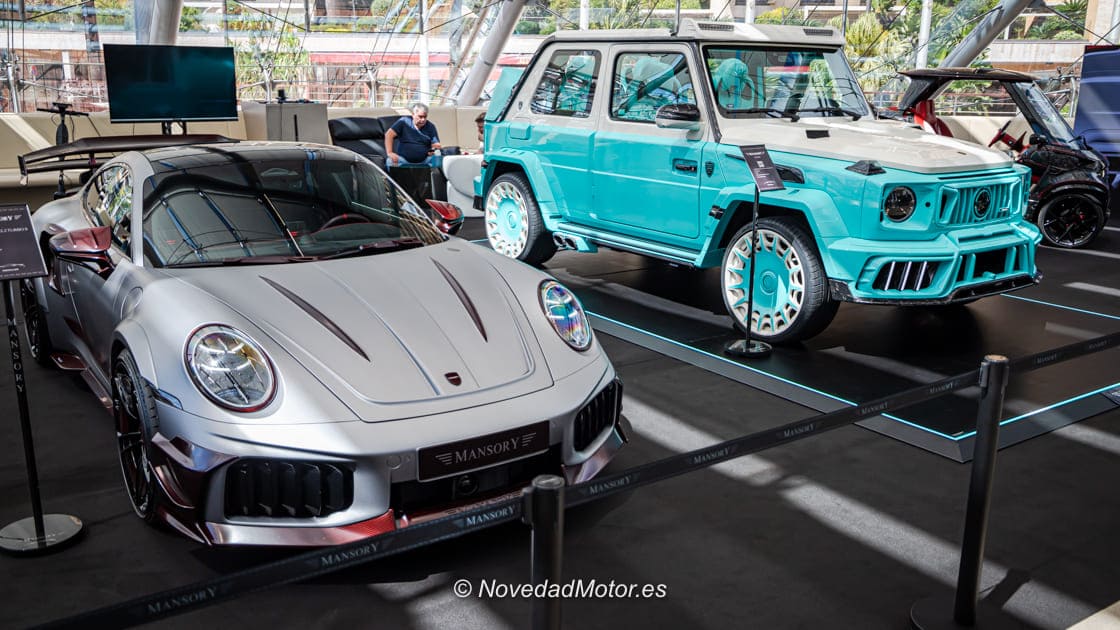 Porsche 911 (992) y Mercedes Clase G preparados por Mansory en Top Marques Mónaco 2026