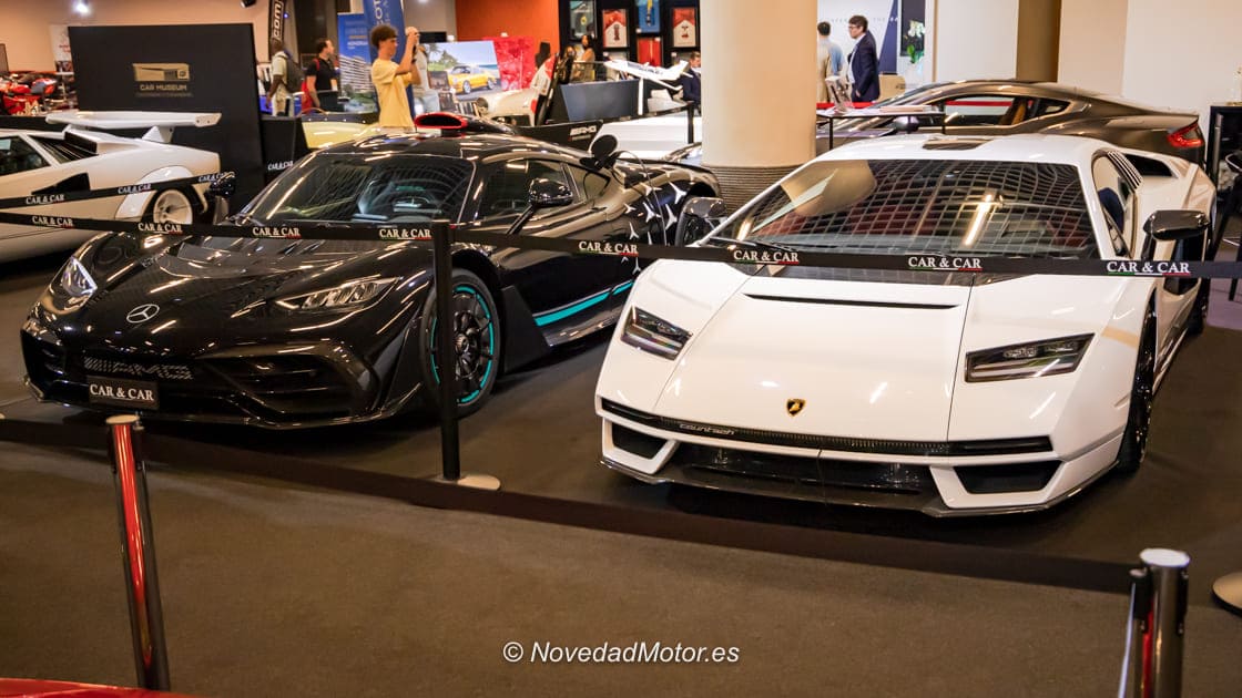 Mercedes-AMG ONE y Lamborghini Countach LPI 800-4 de Car & Car en Top Marques Mónaco 2026