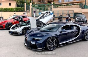 Quedada espontánea con Koenigsegg Jesko Attack, Bugatti Chiron Super Sport y Ferrari Purosangue organizada en Mónaco