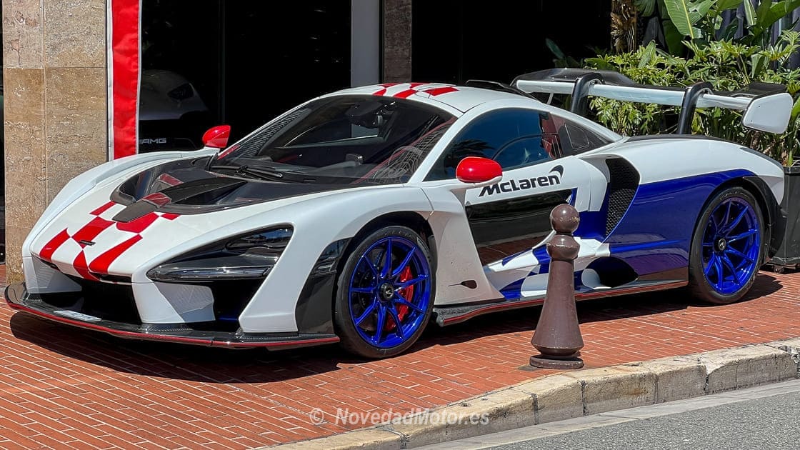 McLaren Senna visto haciendo Car Spotting en Mónaco McLaren Senna visto haciendo Car Spotting en Mónaco