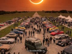 Eclipse Autopía 2026: el evento para vivir el eclipse total entre coches, aviones y a cielo abierto Exposición de Coches en el Aeródromo de Sigüenza de la experiencia Eclipse Autopía 2026