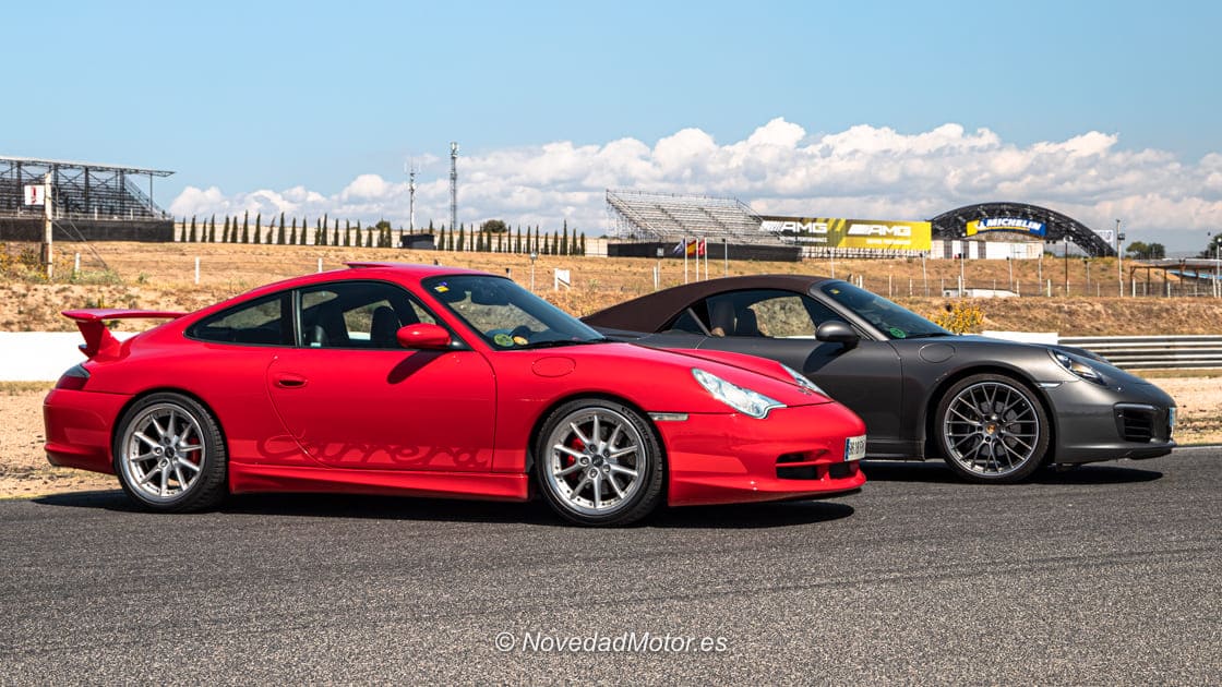 Porsche 911 996 GT3 y Porsche 911 en el Porsche Spain Meeting 2026