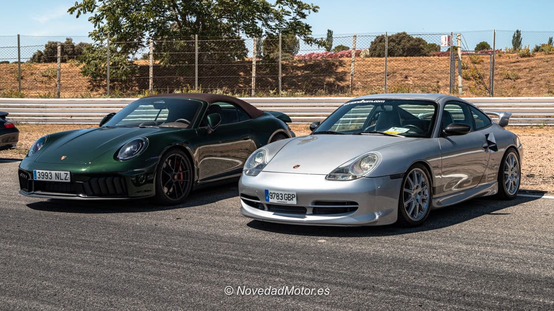 Porsche 911 996 GT3 y Porsche 911 en el Porsche Spain Meeting 2026