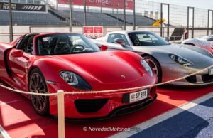 Porsche 918 Spyder y Porsche Carrera GT expuestos en el Porsche Spain Meeting 2026
